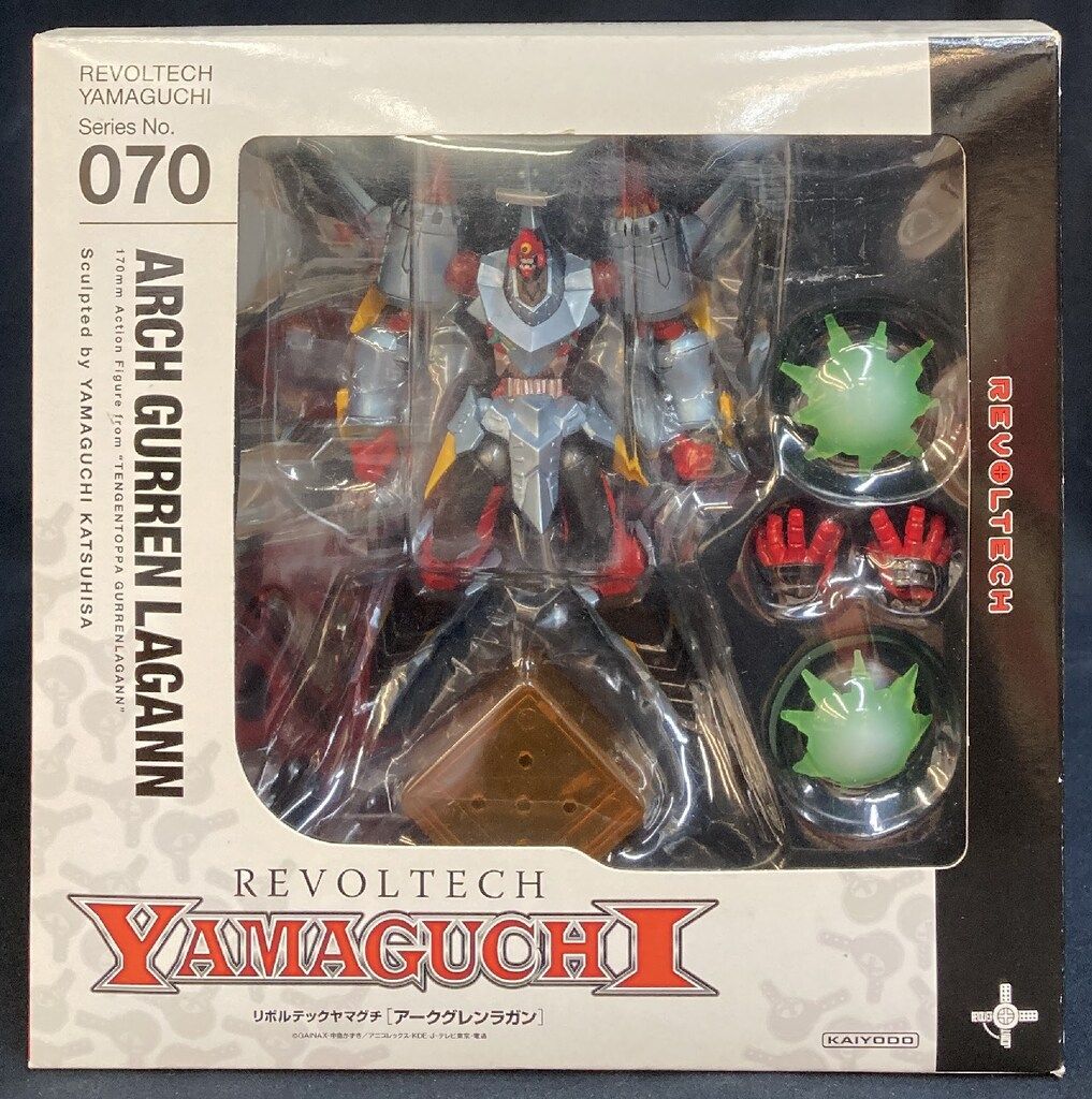海洋堂 - グレンラガン　リボルテック　70　アークグレンラガン リボルテック アークグレンラガン Series No.070 (完成品