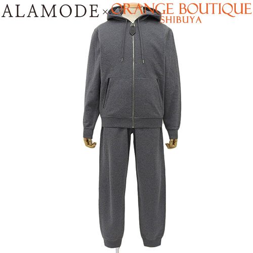 HERMES(エルメス) スウェットセット グレー コットン カシミヤ