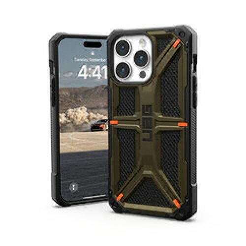 4営業日で発送 URBAN ARMOR GEAR iPhone 15 Pro Max 2025対応耐衝撃ケース MONARCH ケブラーエレメントグリーン 日本正規代理店品