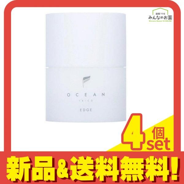 オーシャントリコ ヘアスタイリングワックス エッジ 80g 4個セット まとめ売り