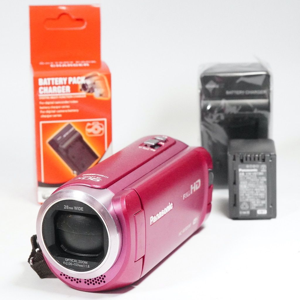 Panasonic パナソニック HC-W585M ピンク 返金保証 |2206
