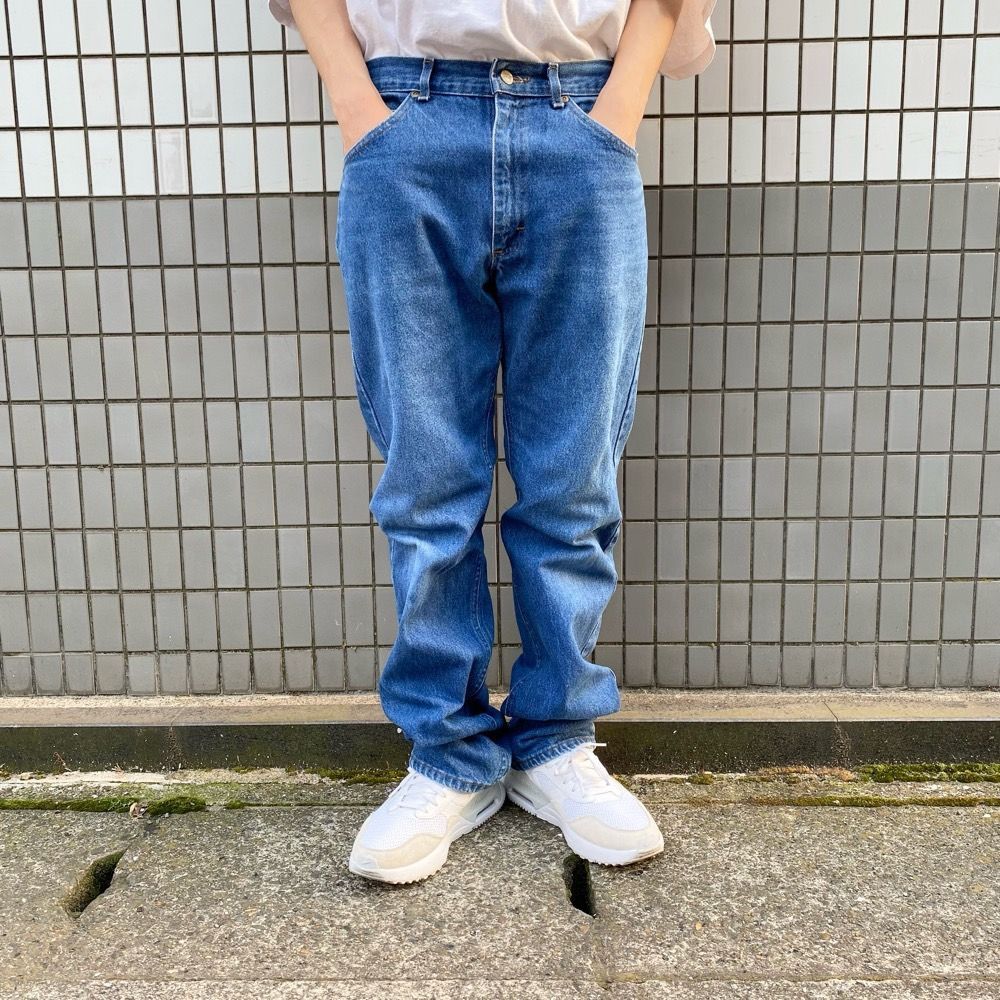 80’s～90's US古着 USA製 リー Lee デニム パンツ ストレート 200-0189 W32 L33 インディゴ