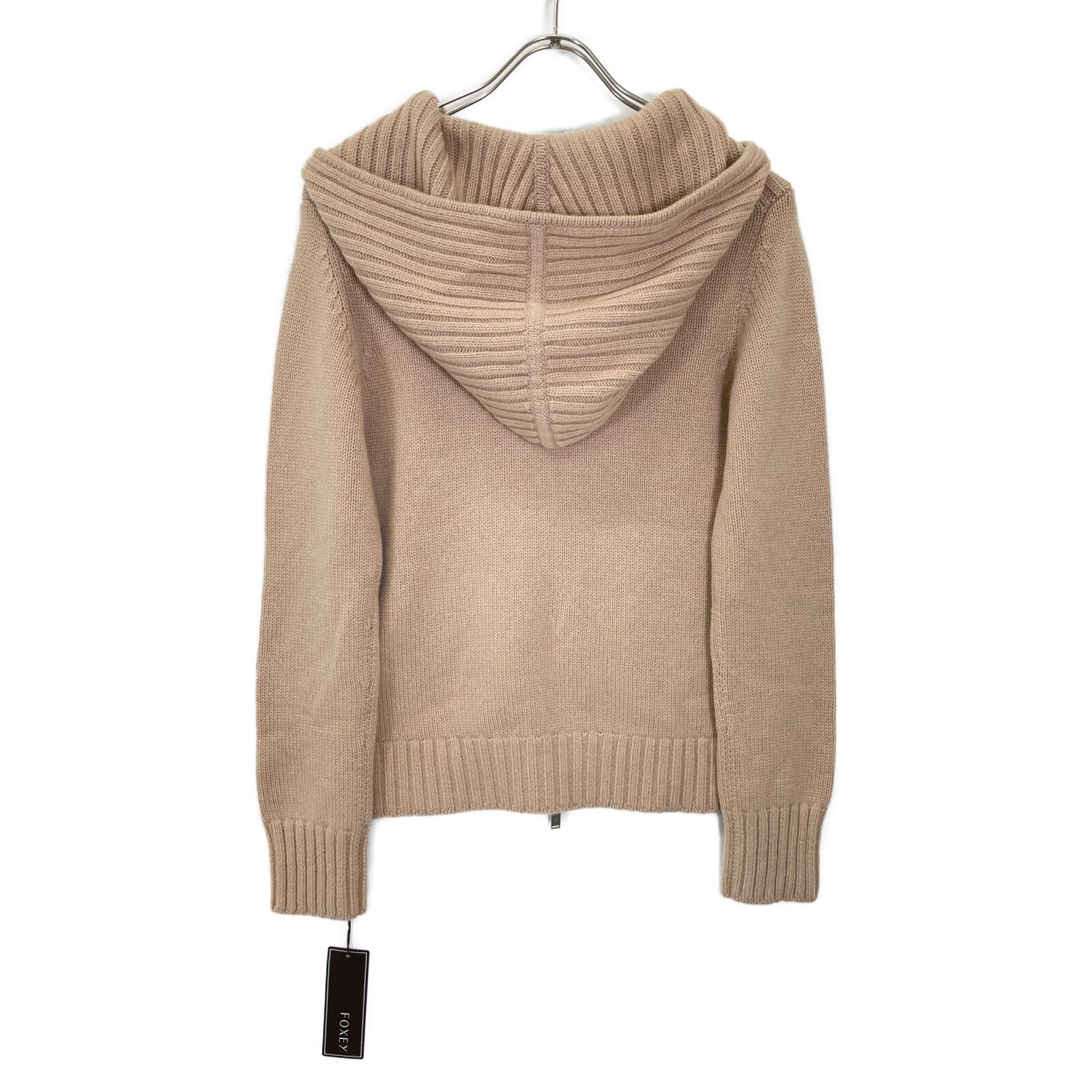 フォクシー ニットパーカー FOXEY フォクシー 40106 ジップアップニットパーカー カシミア