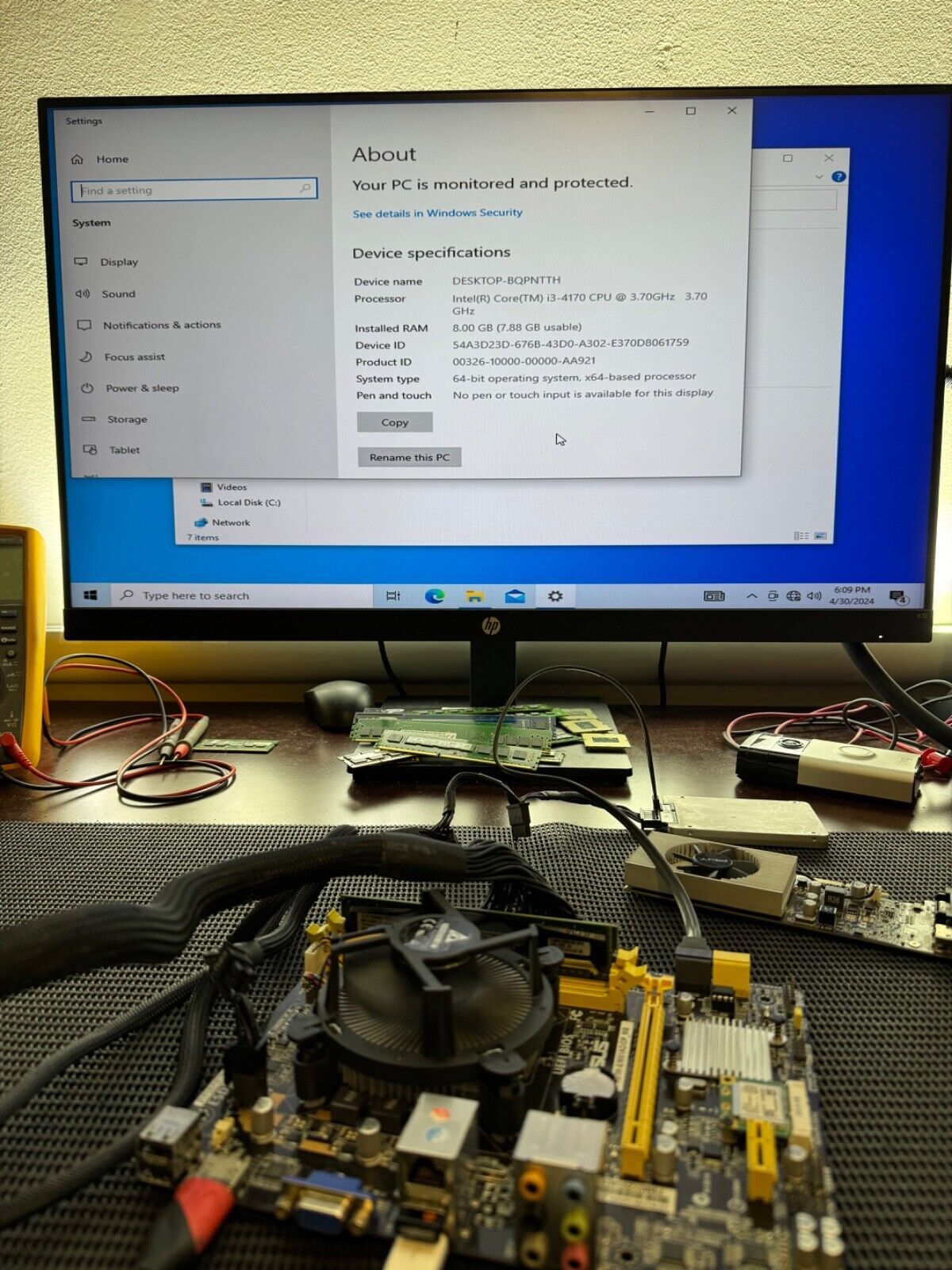 ASUS H81M-E|M51AD|DP マザーボード LGA 1150 i3 8G DDR3 HDMI