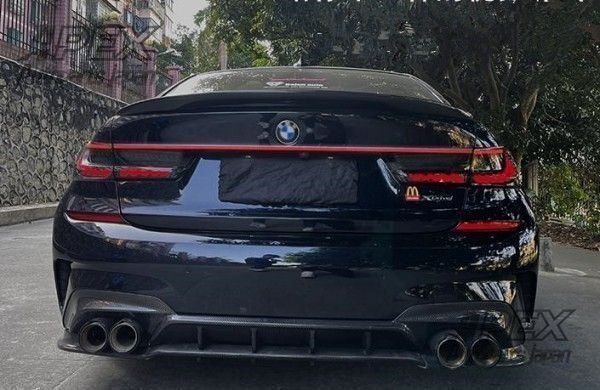 BMW 3シリーズ G20 2019- LEDトランクスポイラーランプ 流れるシャルウィンカー FFCRYSTALESIA_COM