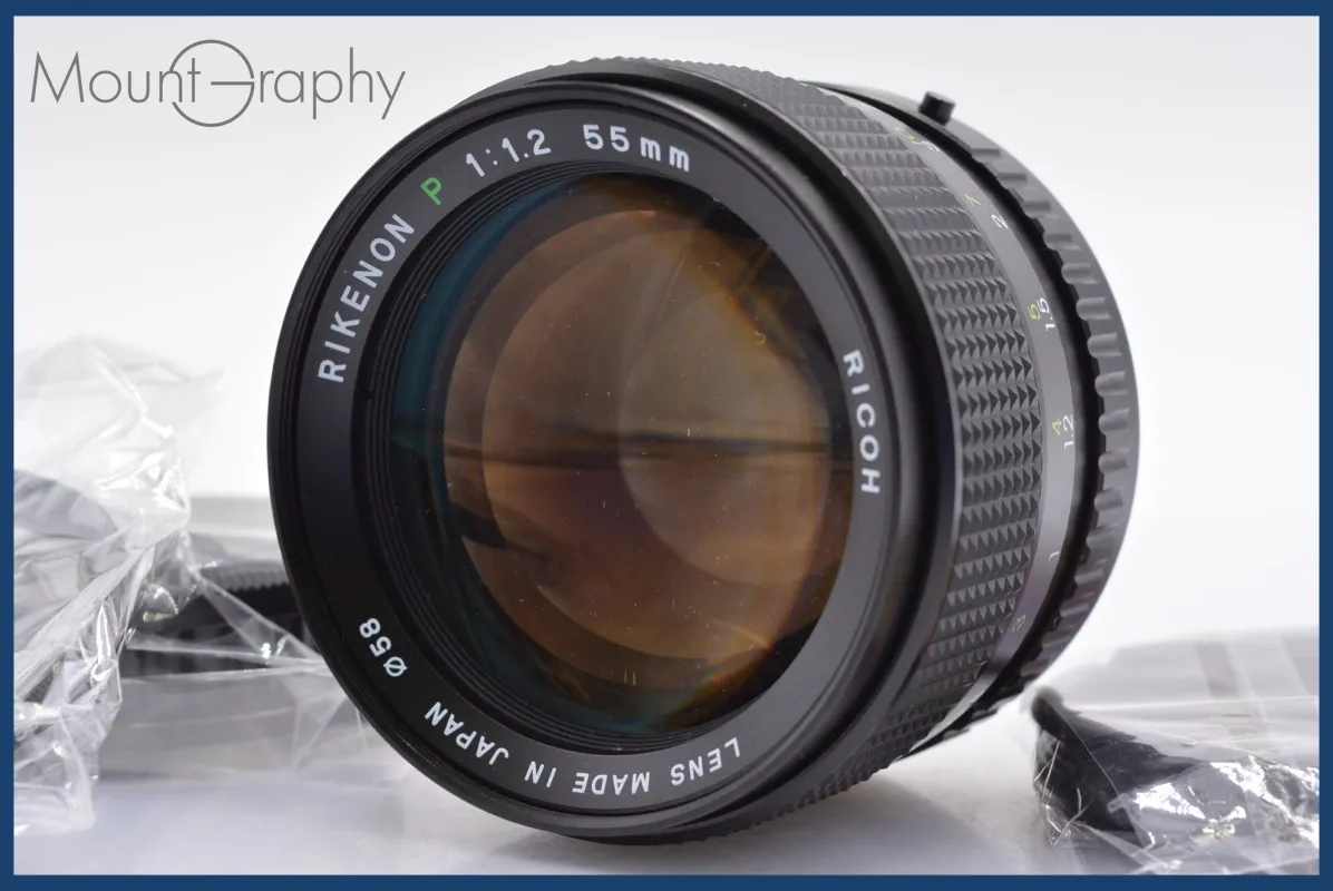 ★極上美品★ RICOH XR RIKENON 55mm F1.2 #1143 Ricoh XR Rikenon 55mm F/1.2 | LENS-DB.COM