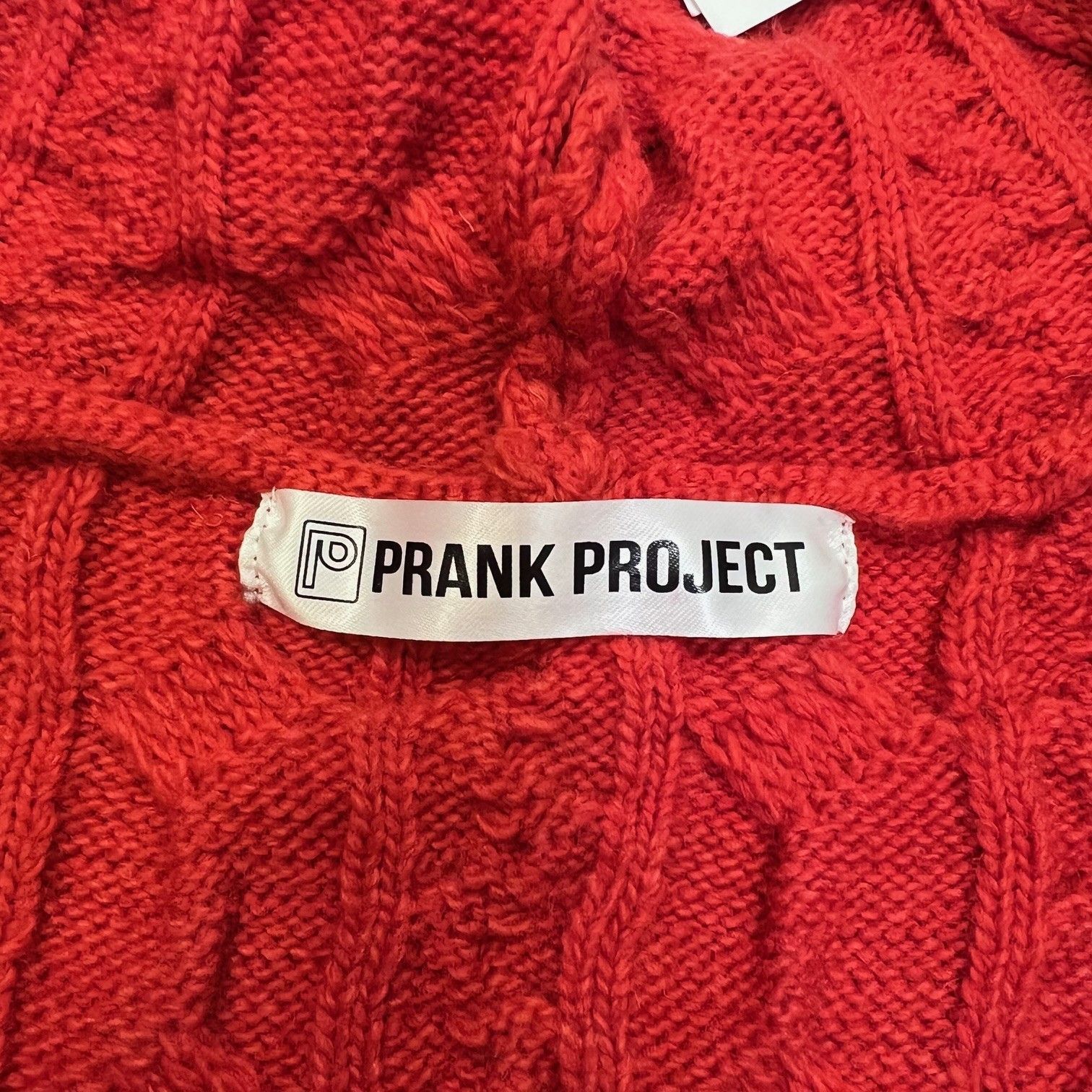 参考上代23100円 未使用品 PRANK PROJECT Alpaca Shaggy Knit Vest