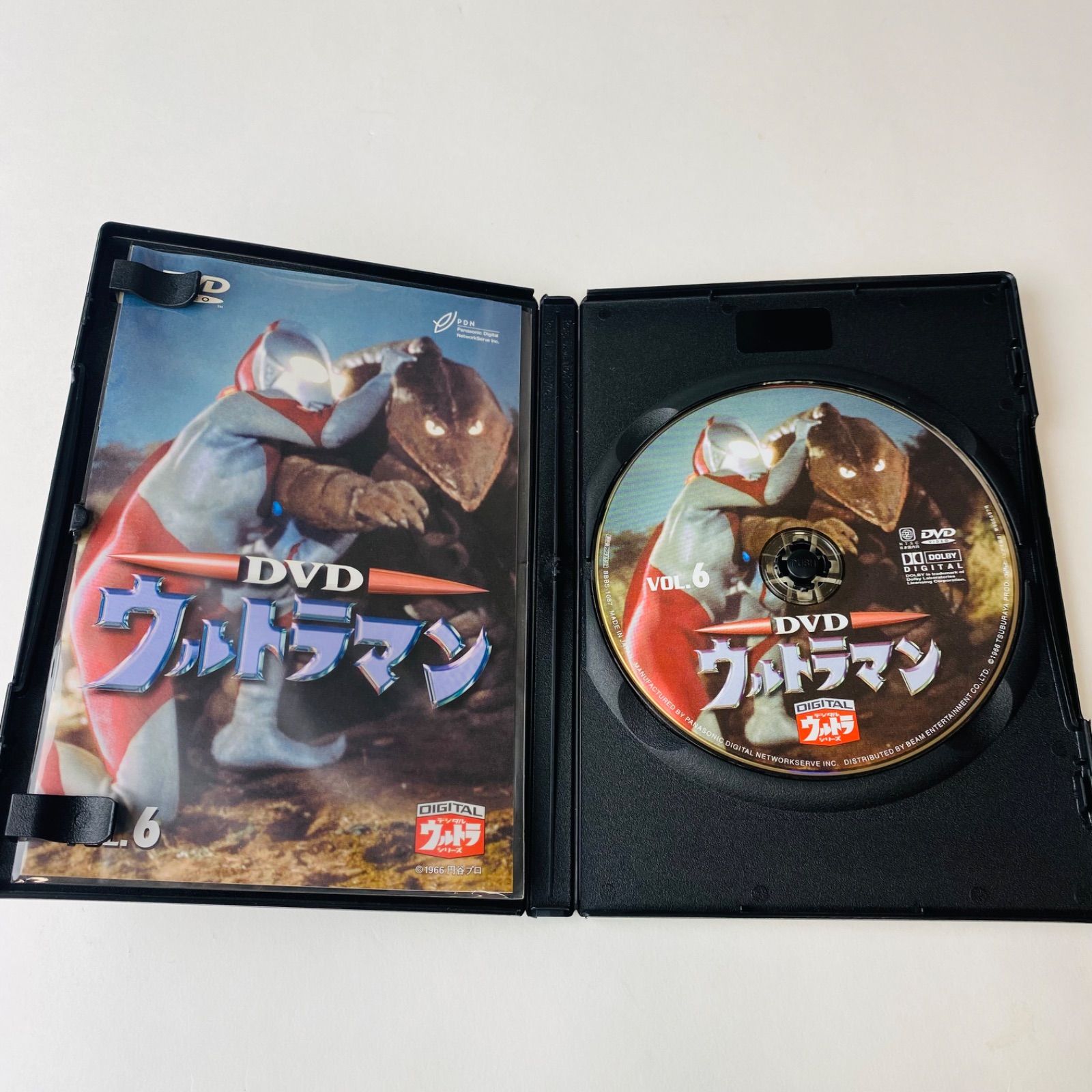セル版] デジタル ウルトラ シリーズDVD ウルトラマン VOL.6