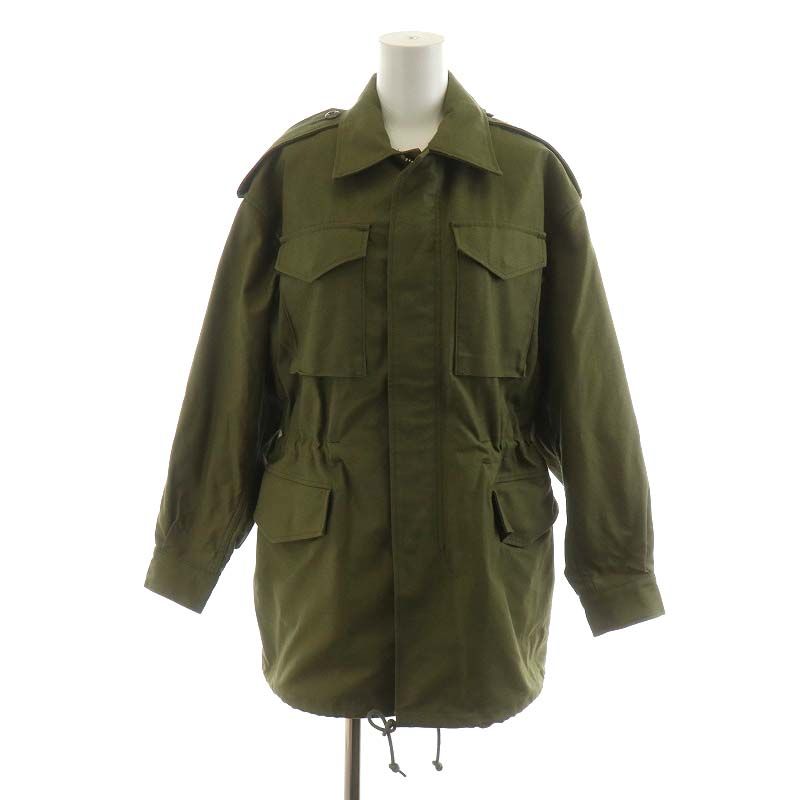 HYKE FIELD JAKET ミリタリージャケット02