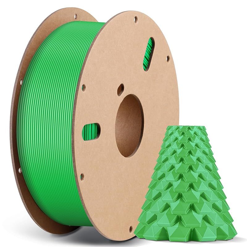 ANYCUBIC 3Dプリンター 高速PLA フィラメント高速プリント 高精度 純正材料 【1.75mm】【正味1kg】【緑色】 0