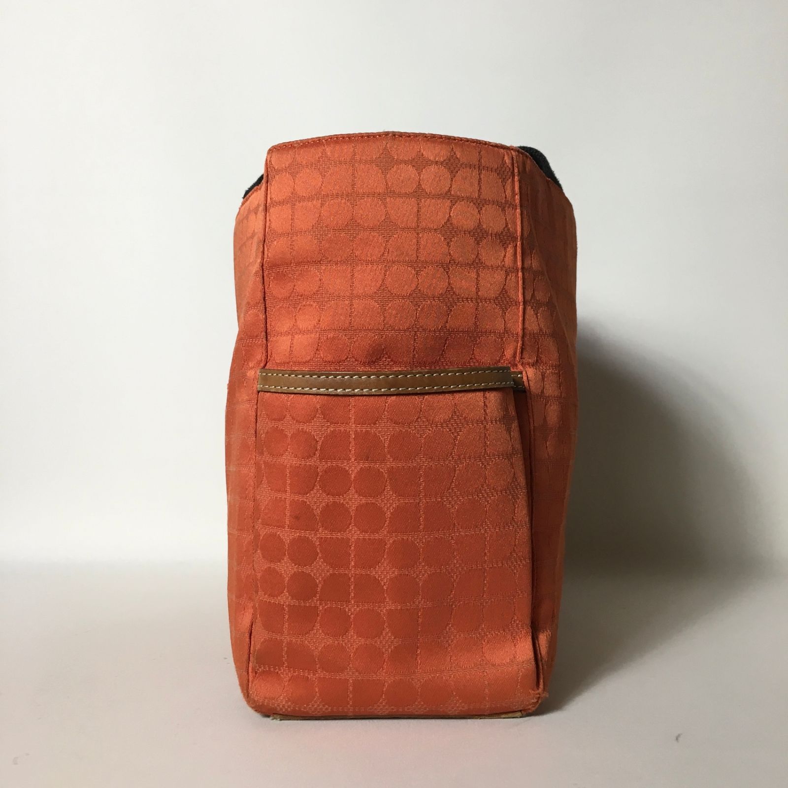 2507-82｜ケイトスペード トートバッグ キャンバス レザー