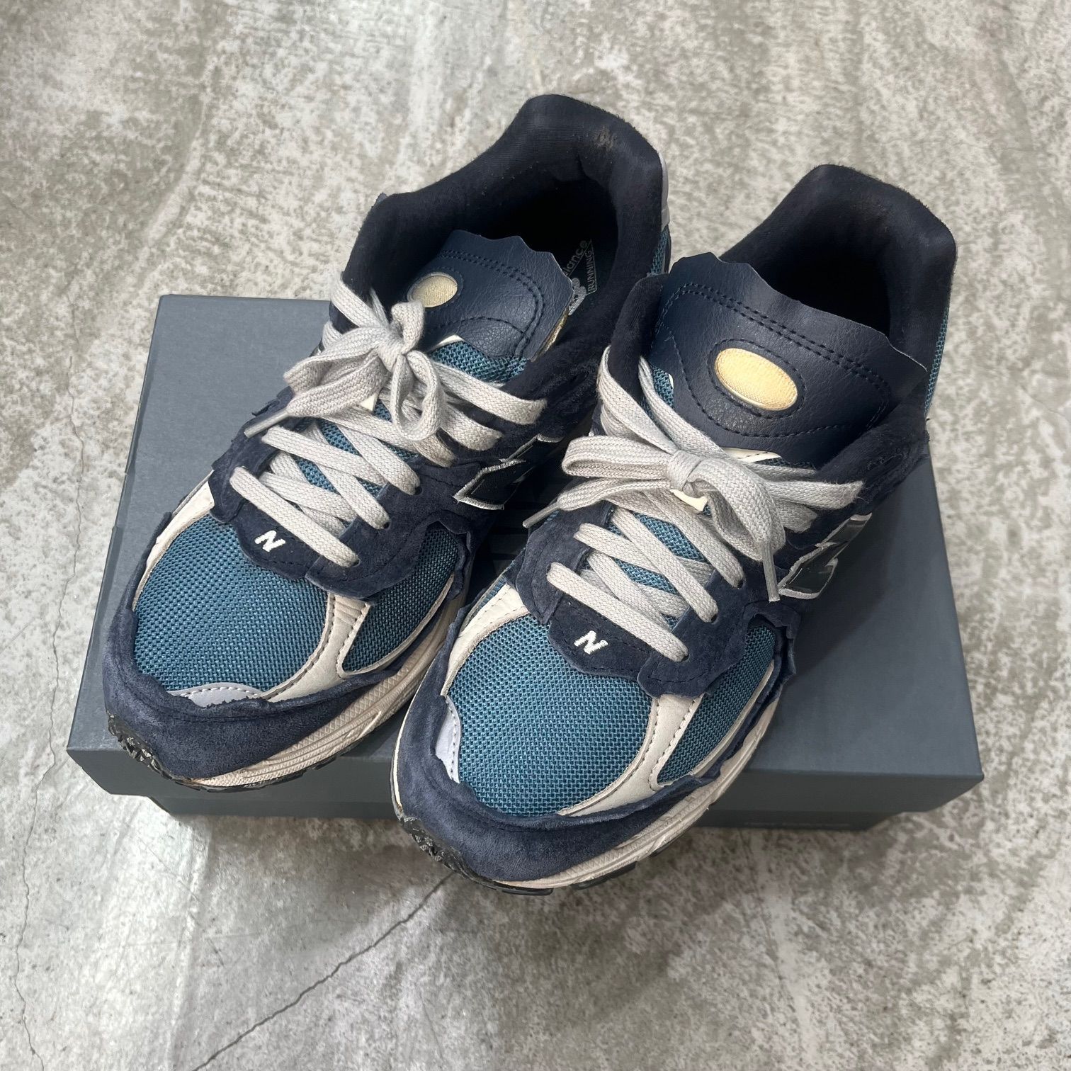 New Balance 2002R Protection Pack Dark Navy M2002RDF プロテクションパック スニーカー ニューバランス  27.5cm 74086A1 - メルカリ