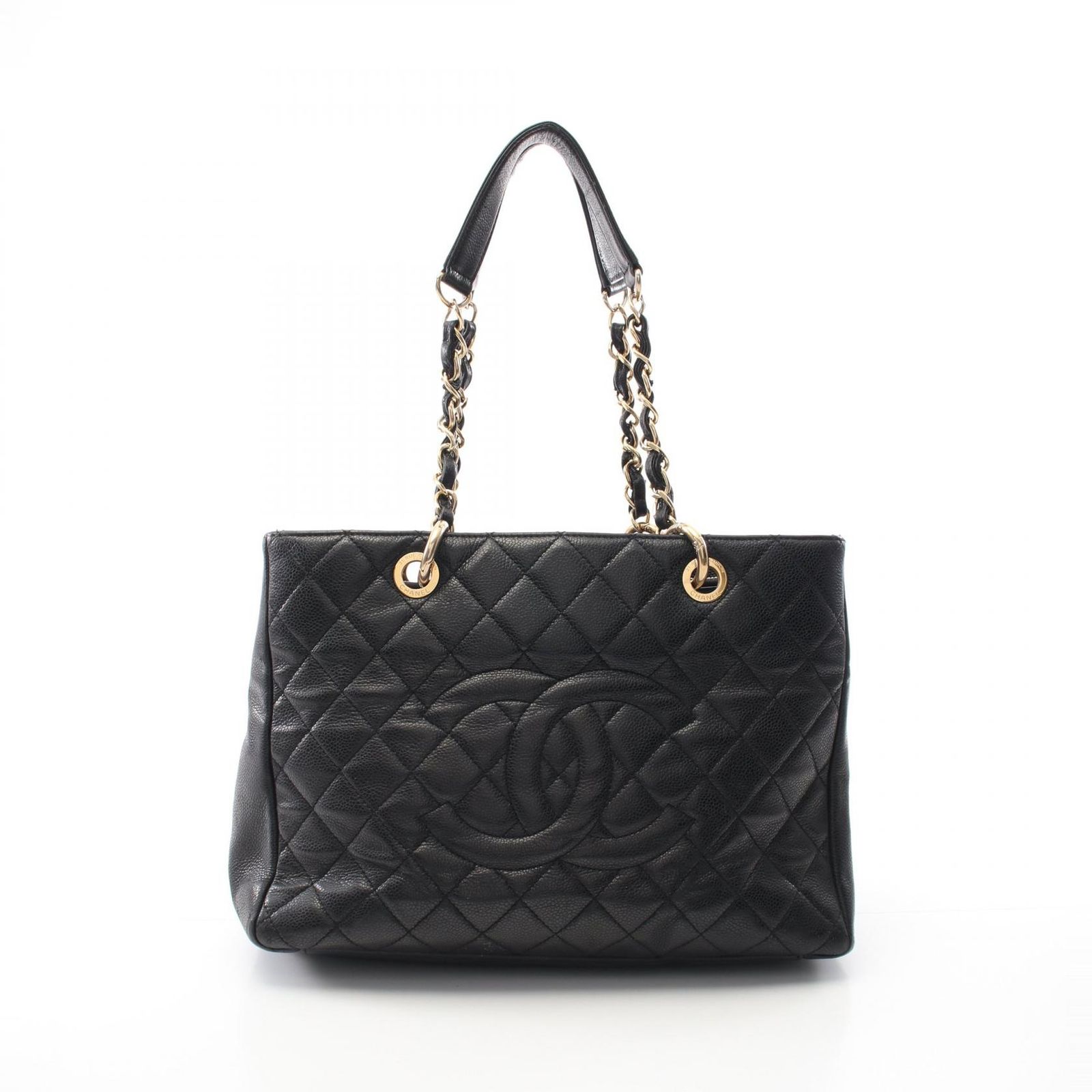 CHANEL シャネル GST グランド ショッピング トート ブラック 072 CHANEL シャネル マトラッセ グランドショッピング GST トートバッグ