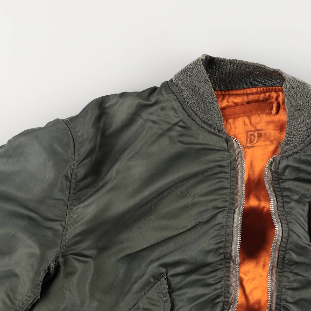 70s Vintage USAF ALPHA L-2B フライトジャケット M 古着 70年代 米軍実品 U.S.AIR FORCE アルファ ALPHA L-2B