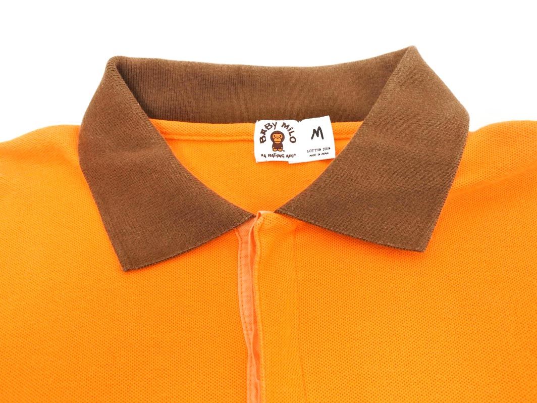 APE ベイシング エイプ BABY MILO ポロシャツ サイズ M A BATHING APE｜(W)ALL BABY MILO BABY MILO TEE L | Rakuten