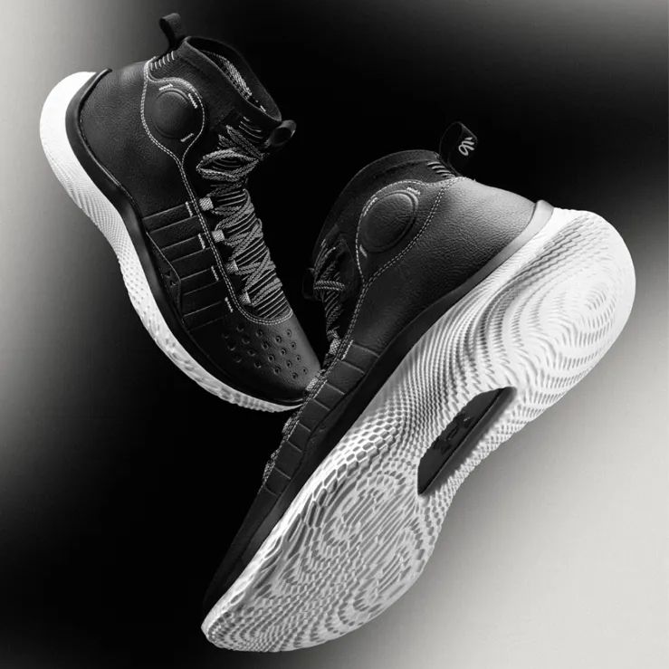 箱あり 日本未発売 CURRY4 FLOTRO カリー フロトロ ブラックレザー仕様 クールな黒白