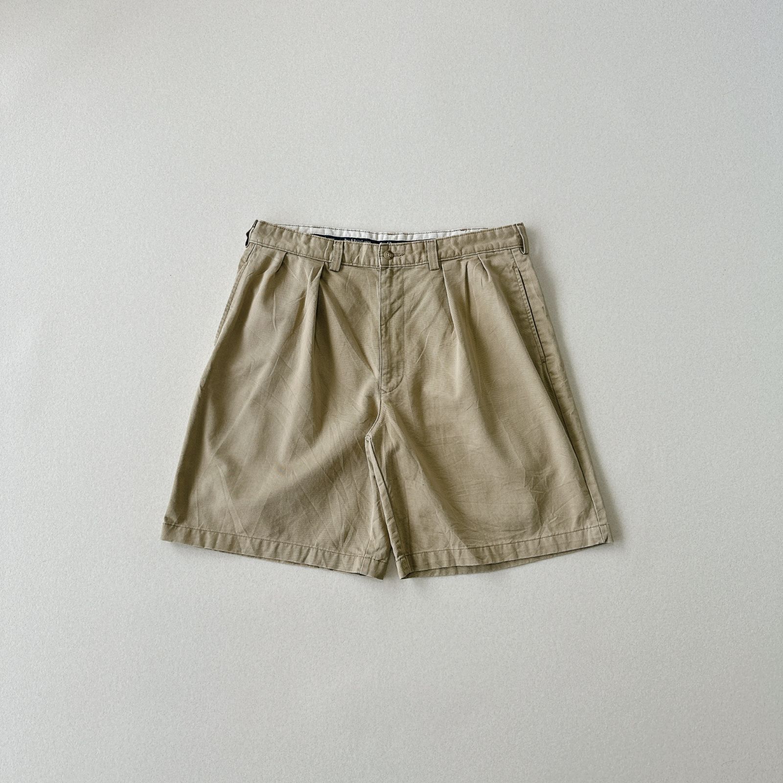 90s USA製 TYLER SHORT ツータック ポロチノ ショーツ ハーフパンツ