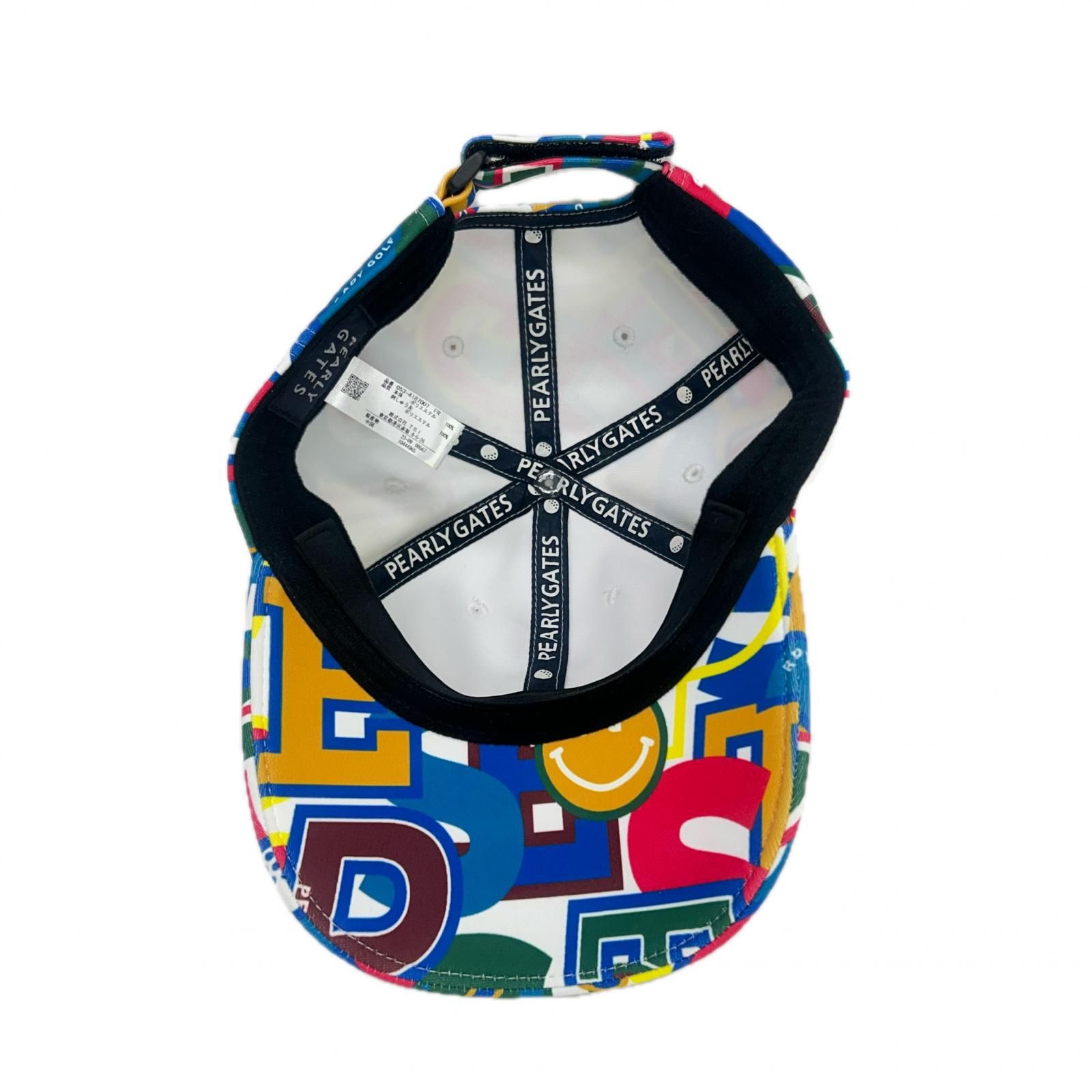 PEARLY GATES カラフルキャップ PEARLY GATES カラフルキャップ 美品PEARLY GATES パーリーゲイツ