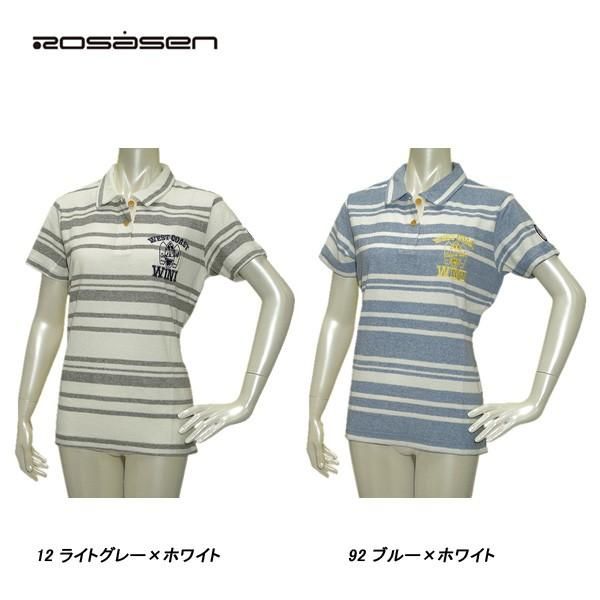 ロサーセン Rosasen レディース 春夏秋 カモフラージュジャガード 半袖ポロシャツ サイズ42(L) 045-28840 - メルカリ