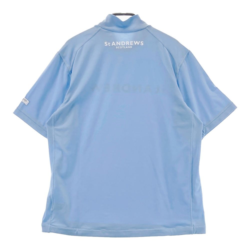 サイズ：L ST ANDREWS セントアンドリュース ハイネック半袖Tシャツ