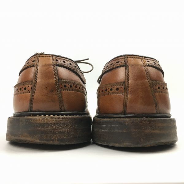 試着交換OK！1970s?Vintage FLORSHEIM/フローシャイム ケンムール ロングウイングチップ〈ブラウン/茶/BROWN〉9.5D  27.0-27.5 ビンテージ/shoes/菅NO.WZE-147 #BUZZBERG - メルカリ