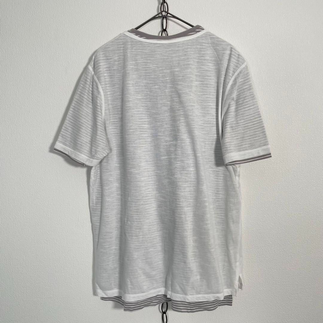00s archive Calvin Klein フェイクレイヤード カットソー Y2K