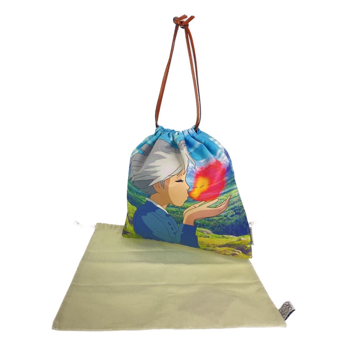 超美品 LOEWE ロエベ ジブリ ハウルの動く城 ソフィーとカ