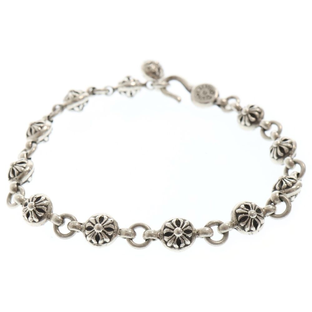 CHROME HEARTS クロムハーツ NO1 BALL 1クロスボールブレスレット シルバー BCA172