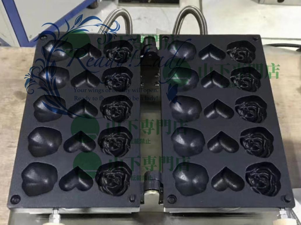 電気 とハートのベビーカステラ 万能焼き 1 を焼 単相 100 V 業務用