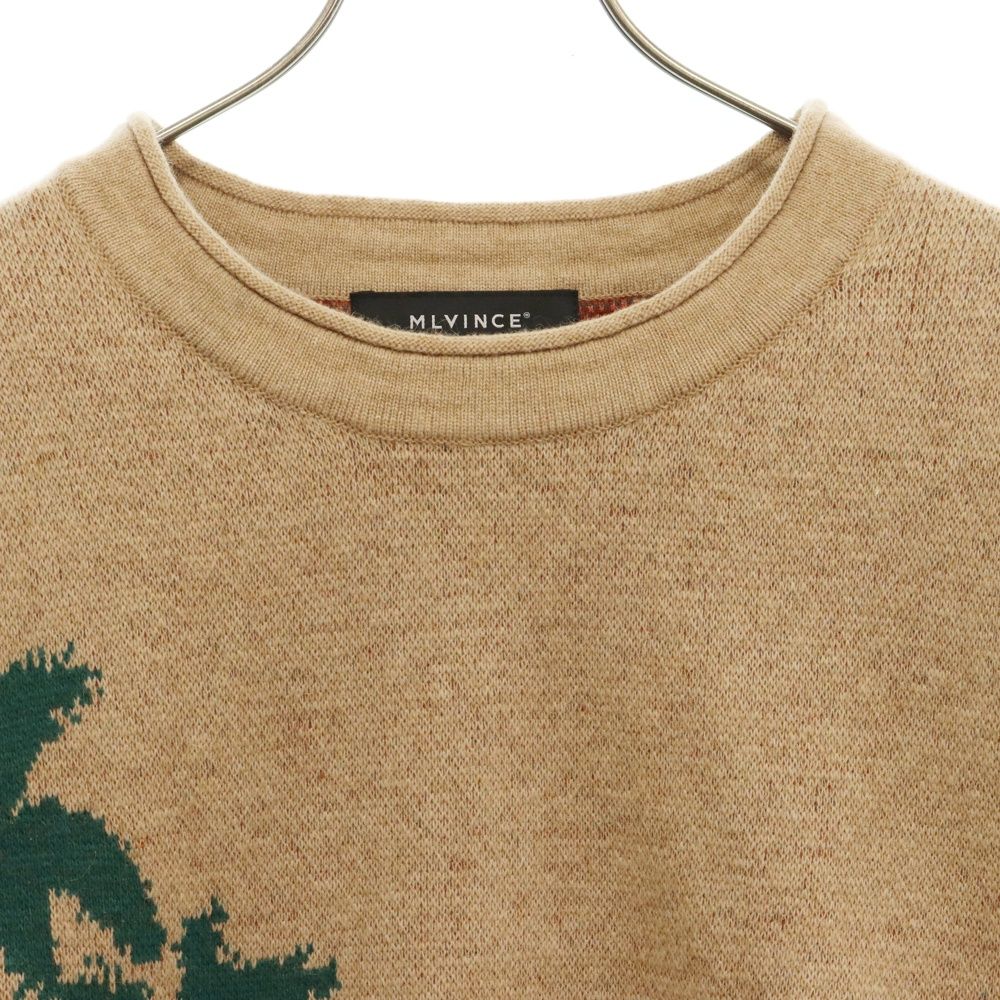 MLVINCE (メルヴィンス) DTLA KNIT シティデザイン ウール混 長袖 