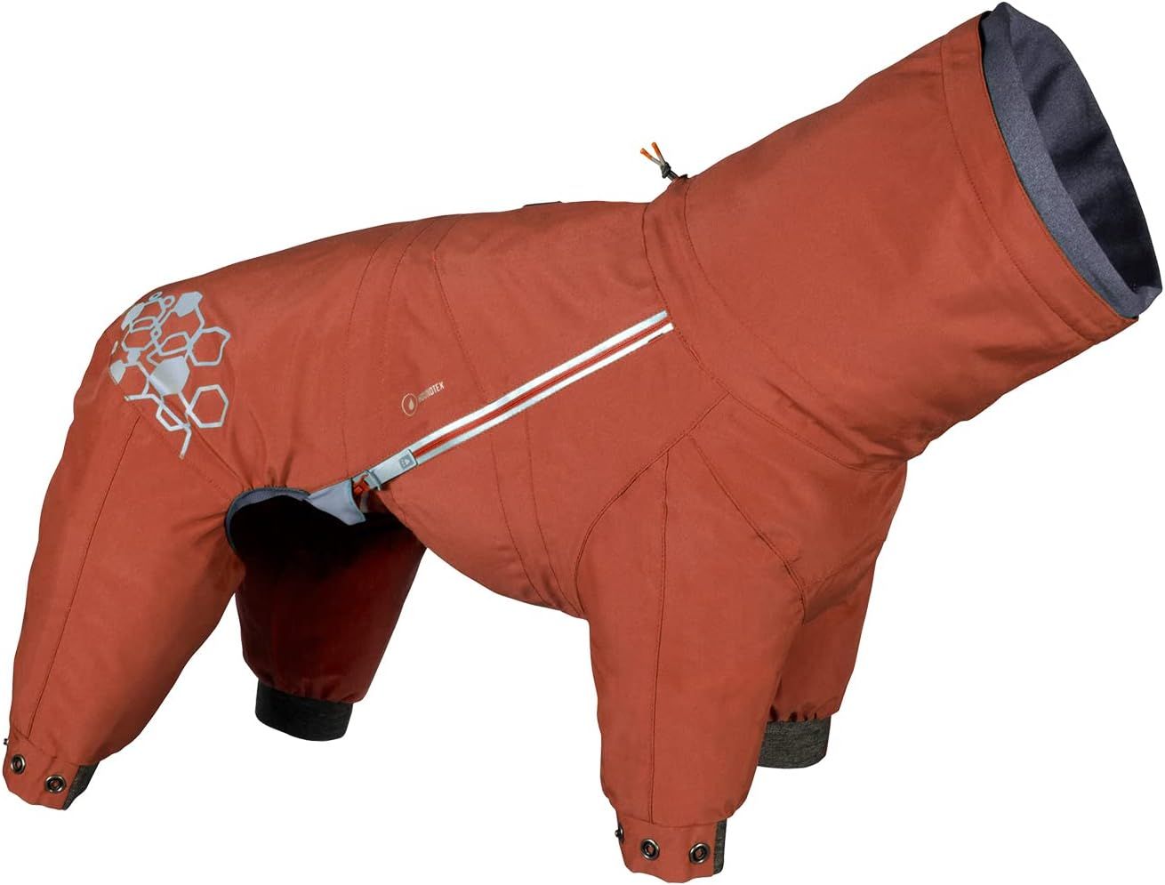 フルッタ (Hurtta) ドッグレインコート MudVenture Overall ECO マッドベンチャーオーバーオールエコ (25S， シナモン)