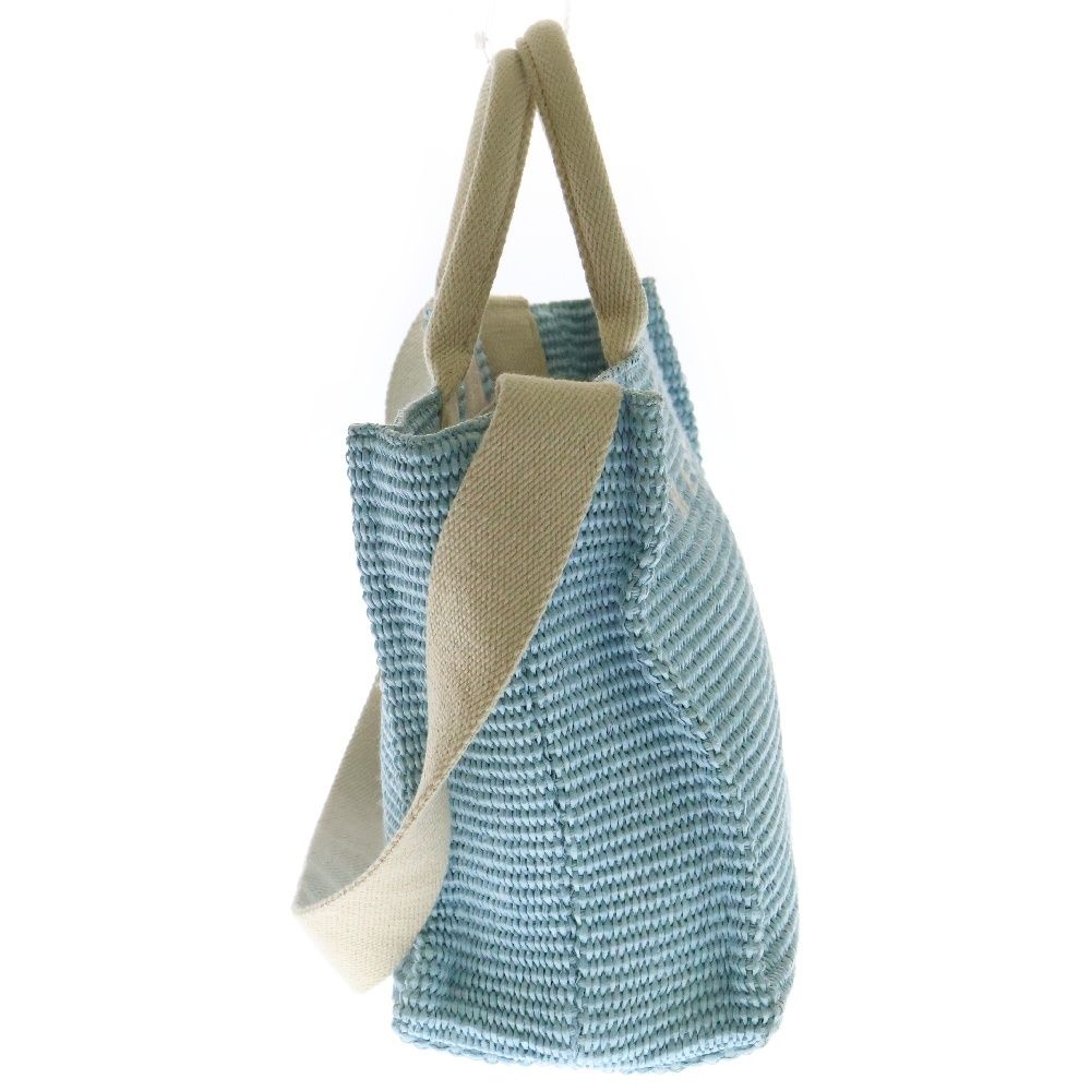 MARNI マルニ スモールバスケット 2wayバッグ ライトブルー MARNI (マルニ) SMALL BASKET スモールバスケット 2wayバッグ