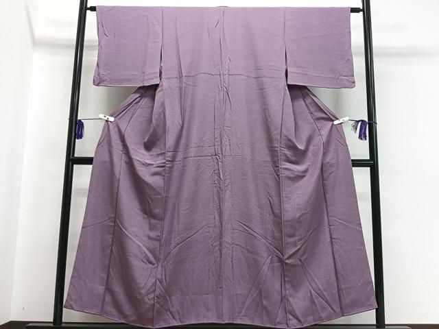 平和屋着物○江戸小紋 万筋 青×白 正絹 逸品 AAAY8673ph 平和屋