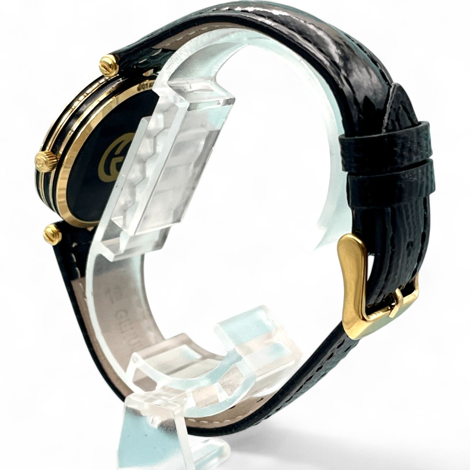 美品 □ 稼働 GUCCI グッチ シェリーライン 白文字盤 レディース腕時計