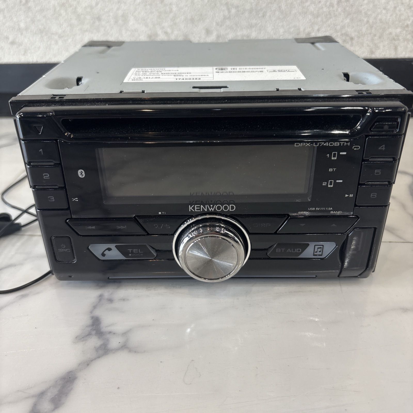 スズキ SUZUKI 純正オプション オーディオCDプレーヤー KENWOOD 