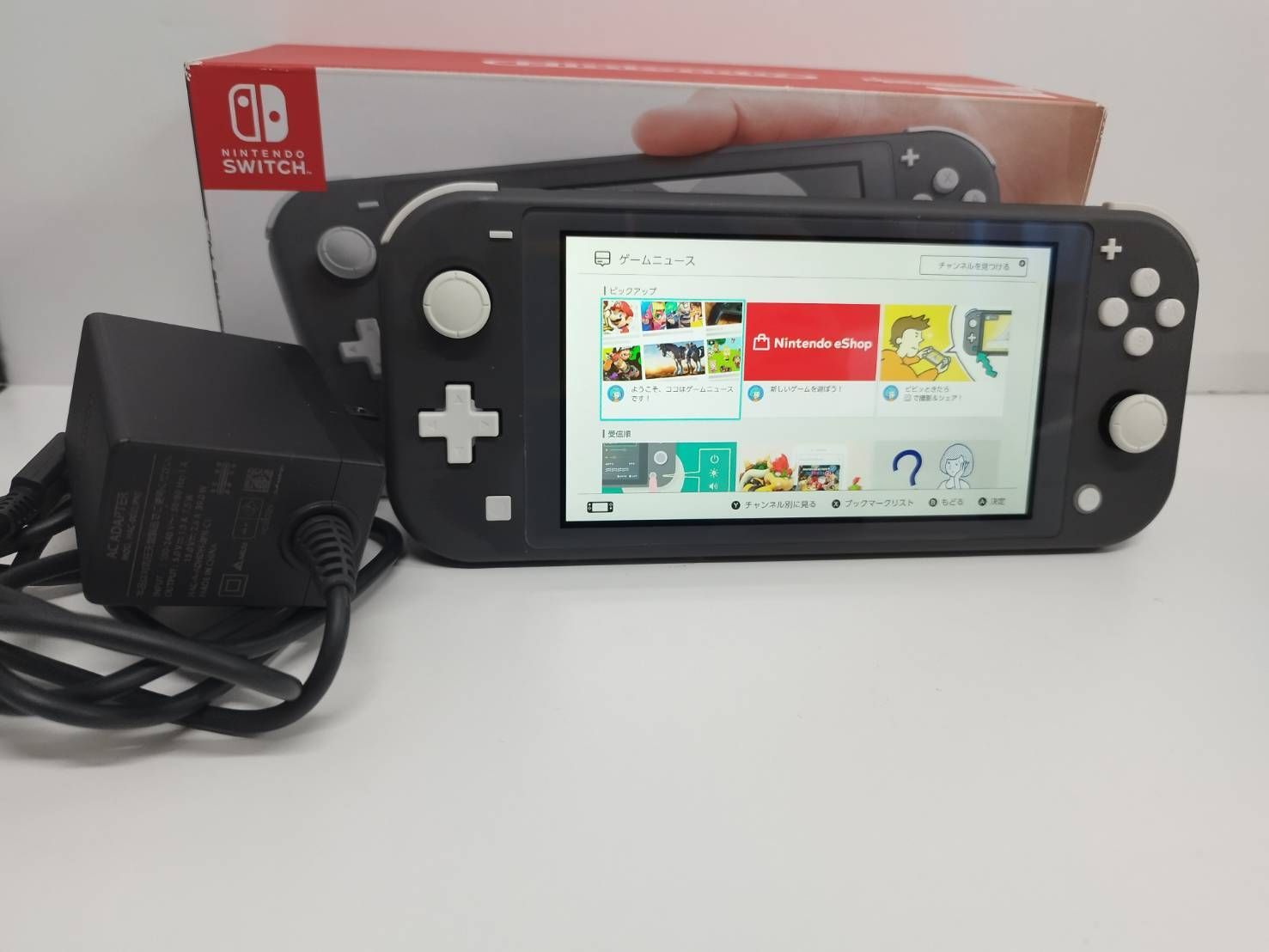 Nintendo Switch Lite/HDH-001/2020年製/グレー/HDH-S-GAZAA