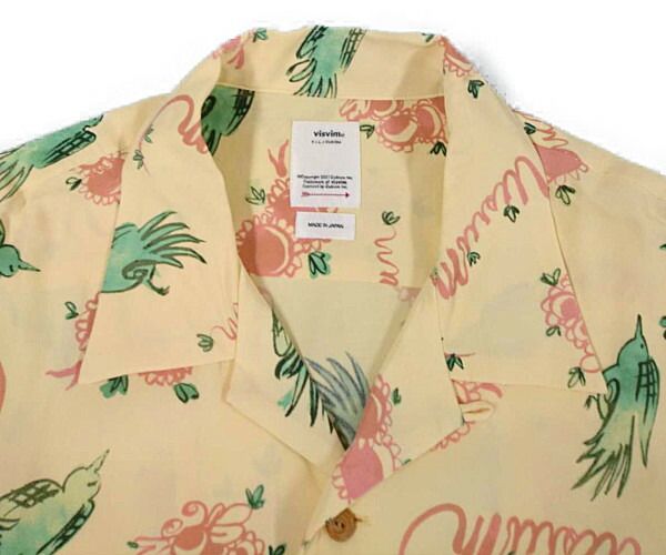 VISVIM 品番 0122105011017 WALLIS SHIRT S/S SUNNYBIRD シャツ 半袖