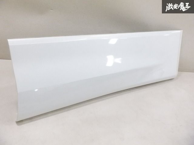 【美品！】 トヨタ 純正 ANH20W 20系 アルファード ヴェルファイア フロント ドア プロテクター 右 右側 運転席側 070 パール白 棚