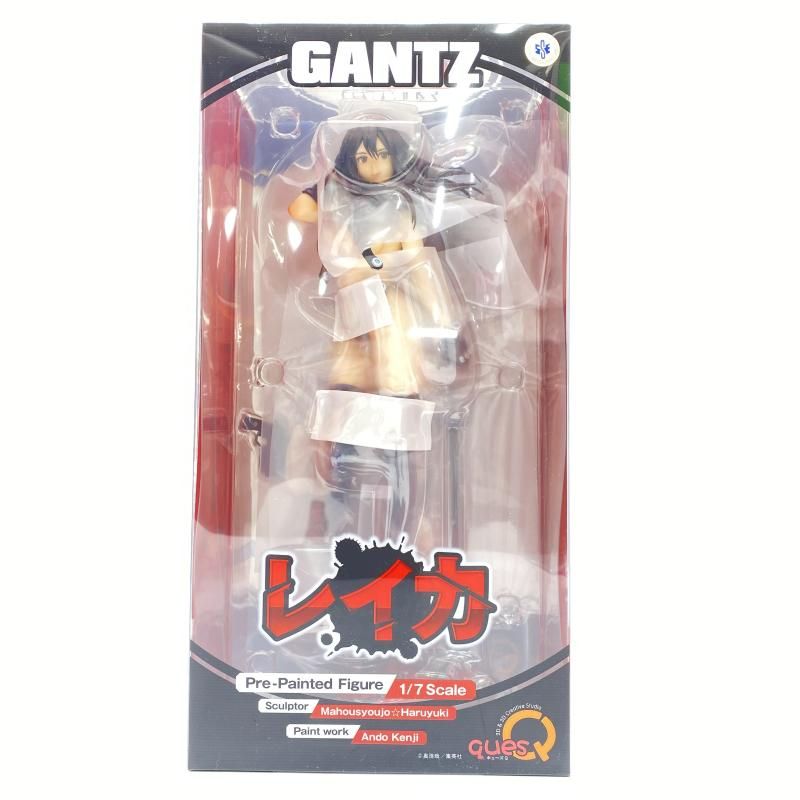 新品未開封 キューズQ GANTZ レイカ 美少女フィギュア】キューズQ「GANTZ レイカ」【開封フィギュア
