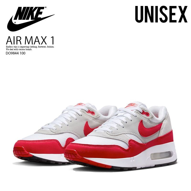NIKE (ナイキ) W NIKE AIR MAX 1 '86 OG (エア マックス ワン オリジナル) メンズ サイズ (レディースモデル) ローカット スニーカー バスケ シューズ バッシュ 復刻 普段使い ストリート ユニセックス 