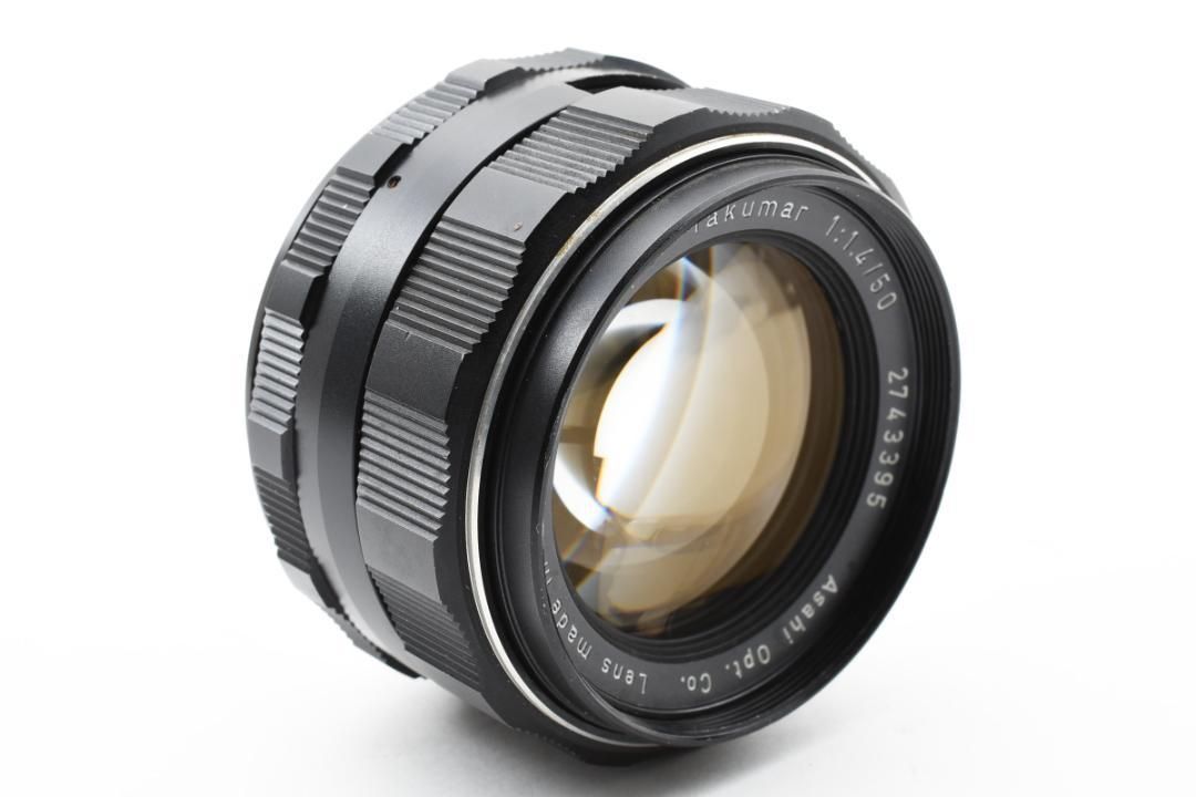 黄変なし】Super Takumar 50mm F1.4 フード付 C076 Super Takumar 50mm