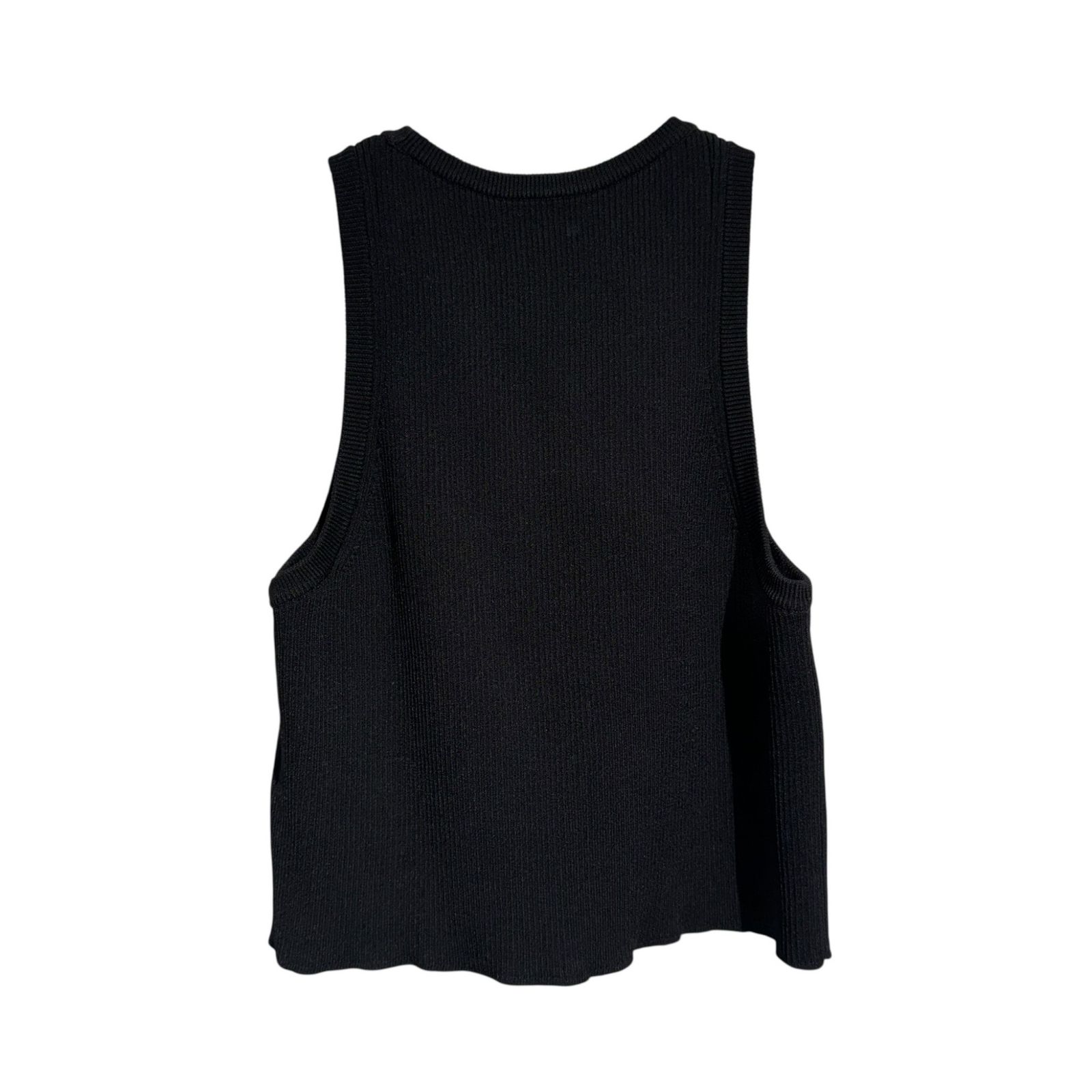 Deuxieme Classe セルリ CROPPED タンクトップ　ブラック CELERI/セルリ】CROPPED タンクトップ（タンクトップ