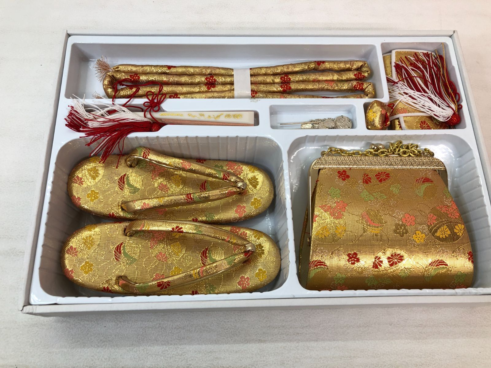 七五三 箱せこセット ぞうり 18cm 七五三 はこせこセット 7