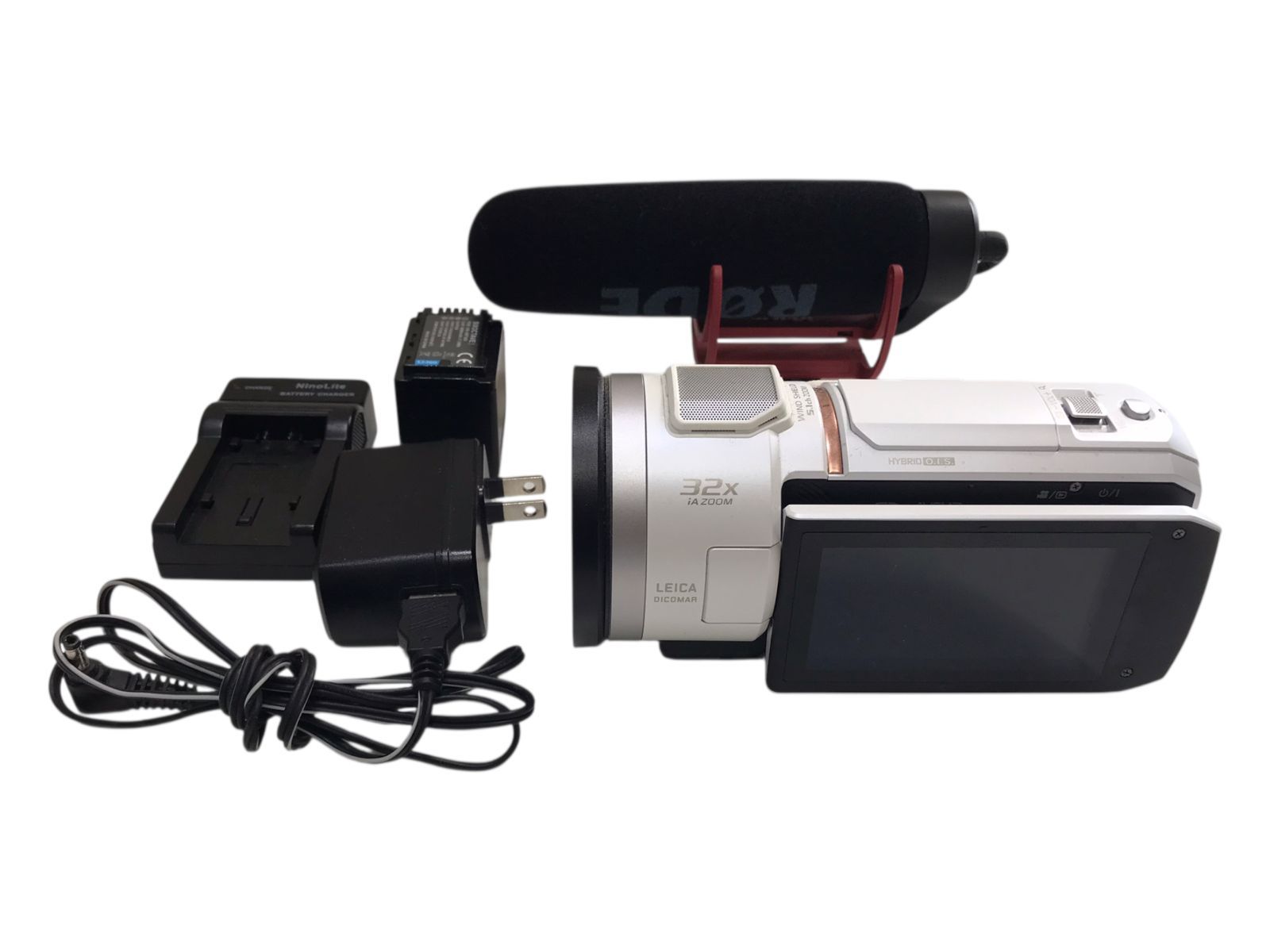 Panasonic パナソニック デジタル4Kビデオカメラ VX1M-W ホワイト 2019年製