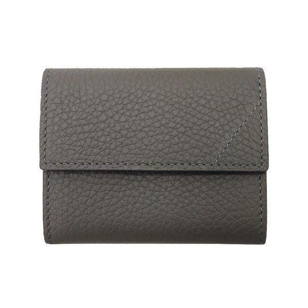 【値下】新品未使用 カミーユフォルネ Camille Fournet 現行品 21.02 VERSO アリゲーター ケース コンパクト 財布 グレー 定価8.2万 47329 値下】新品未使用 カミーユフォルネ Camille Fournet 現行品 21.02