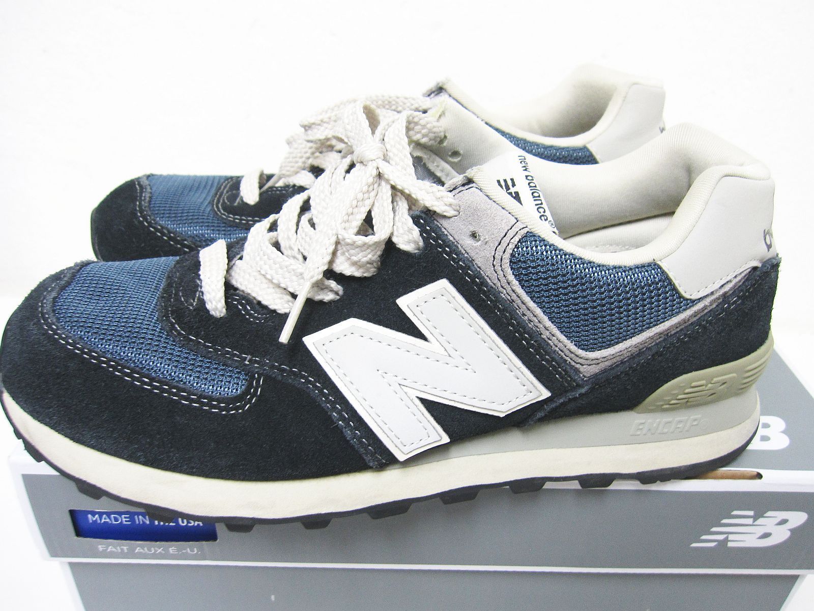 □【USA製】New Balance ニューバランス スニーカー M996NAV ネイビー