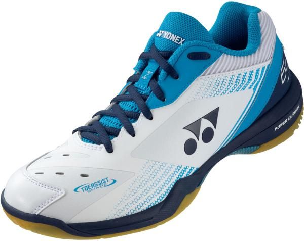 【新品・5営業日で発送】YONEX ヨネックス パワークッション65Z (SHB65Z3) 色 : ホワイト／オーシャンBL サイズ : 22.0 