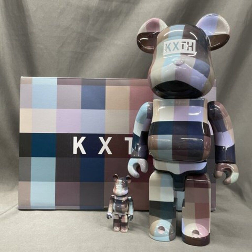 その他 MEDICOM TOY - KITH 10thAnniversary BE@RBRICK 100%&amp;400% Kith x Bearbrick 100% & 400% Set Multi