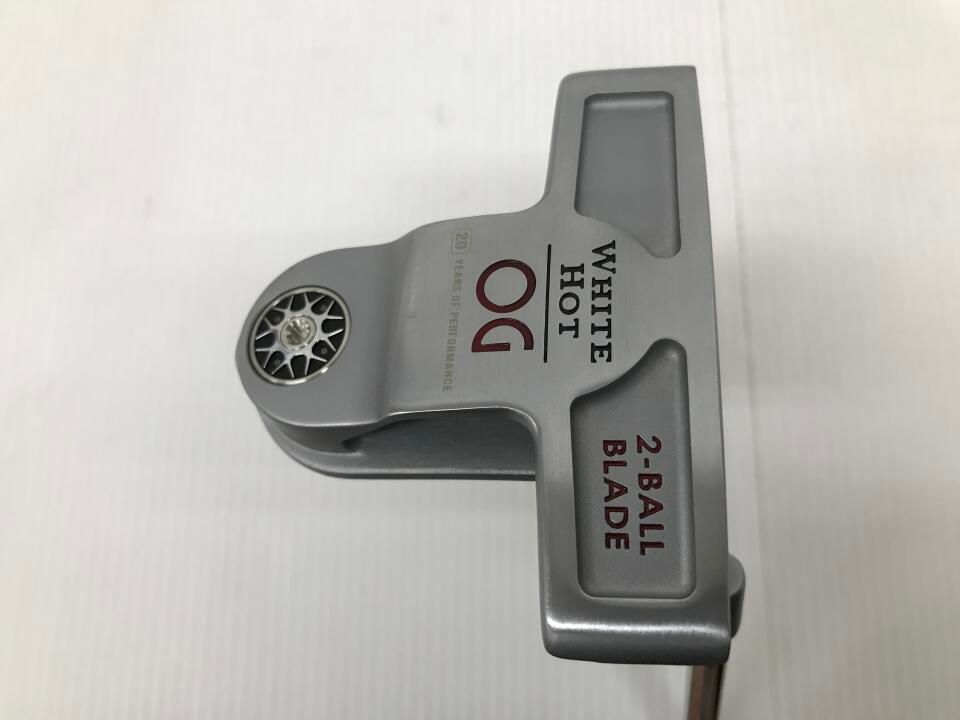 最短 ﾎﾜｲﾄ ﾎｯﾄ OG 2-BALL BLADE TOUR LINED | | パター | オデッセイ