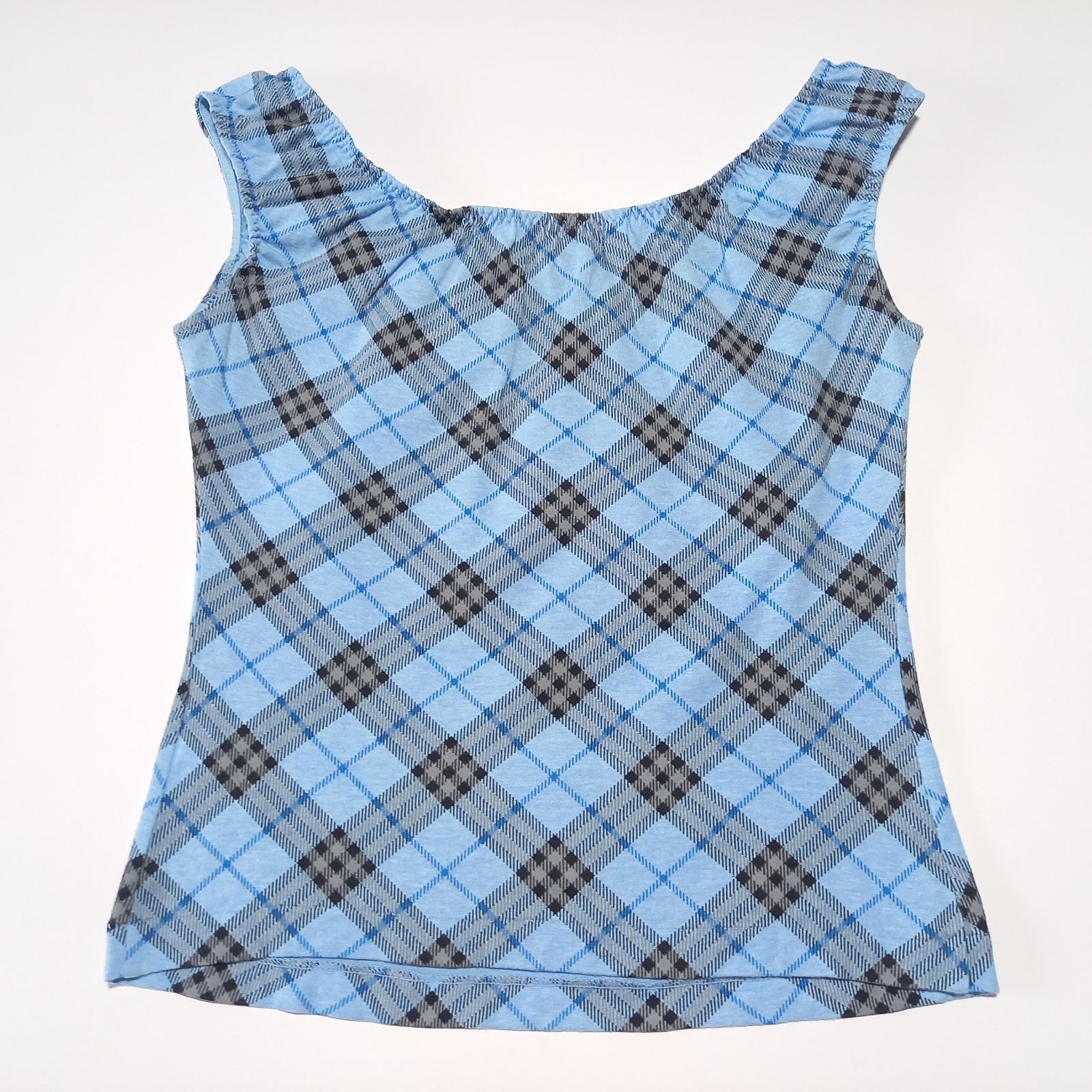 バーバリーブルーレーベル　半袖コットンカットソー　ノバチェック BURBERRY BLUE LABEL - BURBERRY BLUE LABEL ノバチェック柄 T